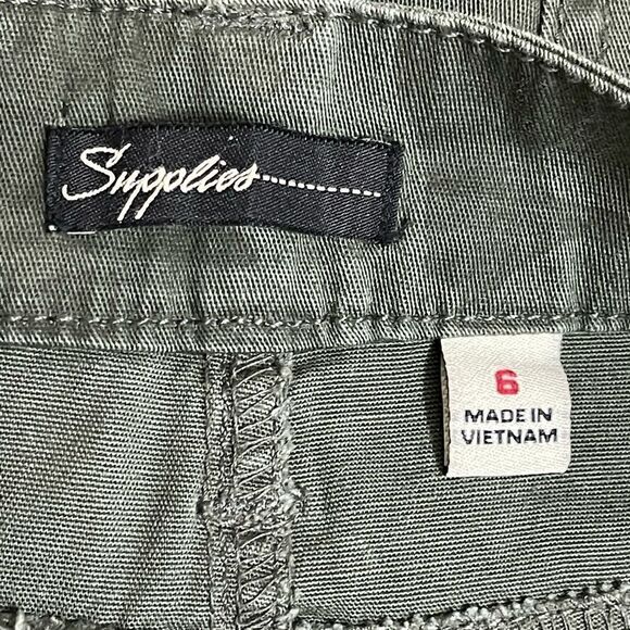 Unionbay Supplies Womens Green Camo Skinny Jeans - Picture 4 of 7